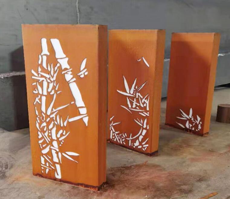 深圳锈钢板灯箱